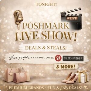 Poshmark Live Show Event Poster